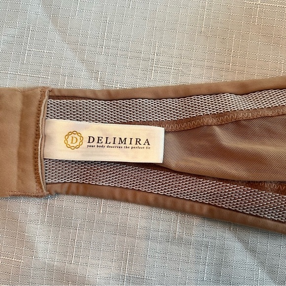 DELIMIRA Women's Plunge Push-Up Strapless Bra - 42E (DD) - Picture 9 of 11